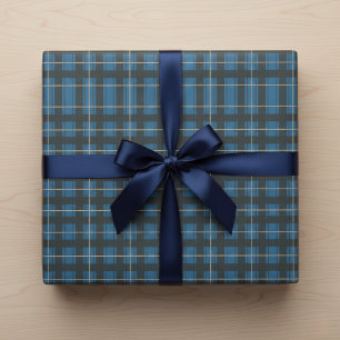 Cadeau Papier d'enveloppement de tarte bleu Arctique