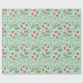 Cadeau Papier d'enveloppement de thème nautique (Plat)