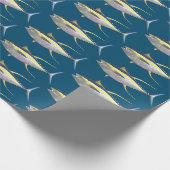 Cadeau Papier d'enveloppement de thon jaune fin (Coin)