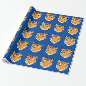 Cadeau Papier d'enveloppement de tigre (Déroulé)