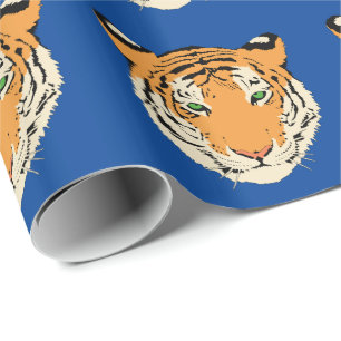 Cadeau Papier d'enveloppement de tigre