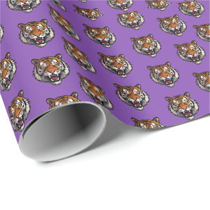 Cadeau Papier d'enveloppement de tigre