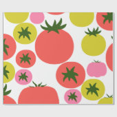 Cadeau Papier d'enveloppement de tomate mûre (Plat)