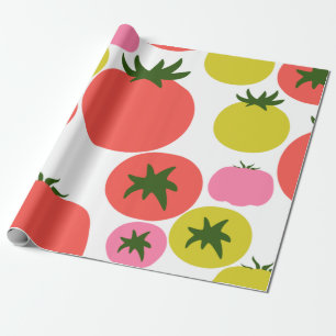 Cadeau Papier d'enveloppement de tomate mûre