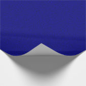 Cadeau Papier d'enveloppement de tourbillons bleus (Coin)