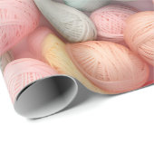 Cadeau Papier d'enveloppement de Tricot pour  à crochet d (Coin rond)