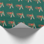 Cadeau Papier d'enveloppement de truites mousseuses (Coin)