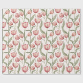 Cadeau Papier d'enveloppement de tulipe à floraison class (Plat)