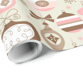 Cadeau Papier d'enveloppement de vacances (Coin rond)