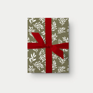 Cadeau Papier d'enveloppement de vacances hiver simple