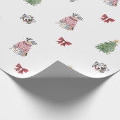 Cadeau Papier d'enveloppement de vacances pour berger aus (Coin)