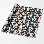 Cadeau Papier d'enveloppement de vache moo (Déroulé)