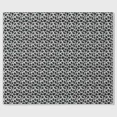 Cadeau Papier d'enveloppement de vache noire (Plat)