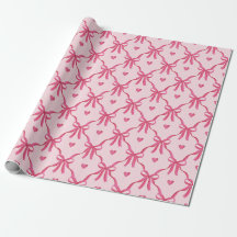 Papier d'enveloppement de vaches roses douces