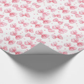 Cadeau Papier d'enveloppement de vaches roses mignonnes (Coin)