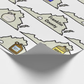 Cadeau Papier d'enveloppement de Virginia Moonshine (Coin)