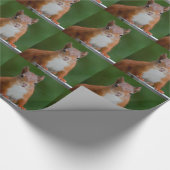 Cadeau Papier d'enveloppement d'écureuil (Coin)