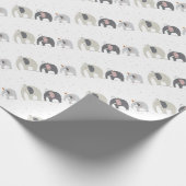 Cadeau Papier d'enveloppement d'éléphants (Coin)