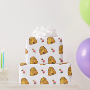Cadeau Papier d'enveloppement des abeilles