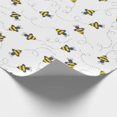 Cadeau Papier d'enveloppement des abeilles (Coin)