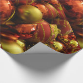 Cadeau Papier d'enveloppement des Baubles de Noël (Coin)