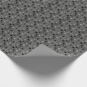 Cadeau Papier d'enveloppement des cercles d'argent solide (Coin)