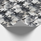 Cadeau Papier d'enveloppement des châteaux d'aquarelle -  (Coin)