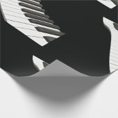 Cadeau Papier d'enveloppement des clés de piano