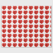 Cadeau Papier d'enveloppement des coeurs (Plat)