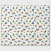 Cadeau Papier d'enveloppement des coléoptères (Plat)