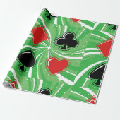 Cadeau Papier d'enveloppement des combinaisons de carte (Déroulé)