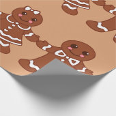 Cadeau Papier d'enveloppement des cookies de Noël (Coin)