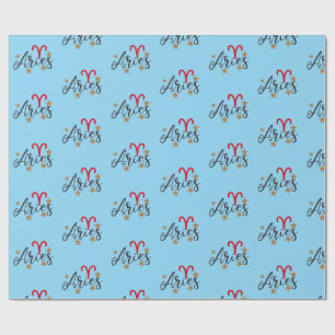 Cadeau Papier d'enveloppement des enseignes Aries Star -