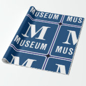 Cadeau Papier d'enveloppement des enseignes du musée (Déroulé)