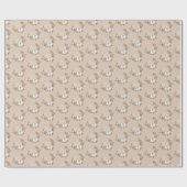 Cadeau Papier d'enveloppement des fêtes de l'hiver (Plat)