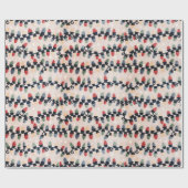 Cadeau Papier d'enveloppement des feux de vacances (Plat)