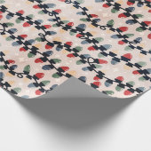 Cadeau Papier d'enveloppement des feux de vacances (Coin)