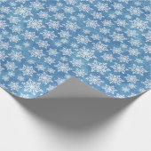 Cadeau Papier d'enveloppement des flocons de neige (Coin)