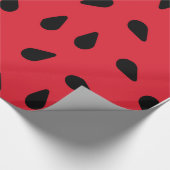 Cadeau Papier d'enveloppement des graines de pastèque rou (Coin)