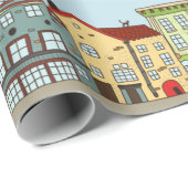 Cadeau Papier d'enveloppement des mignons (Coin rond)