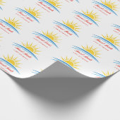 Cadeau Papier d'enveloppement des parfums de coucher de s (Coin)