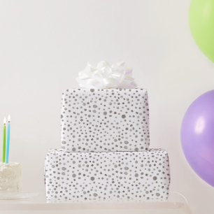 Cadeau Papier d'enveloppement des points d'aquarelle Conf