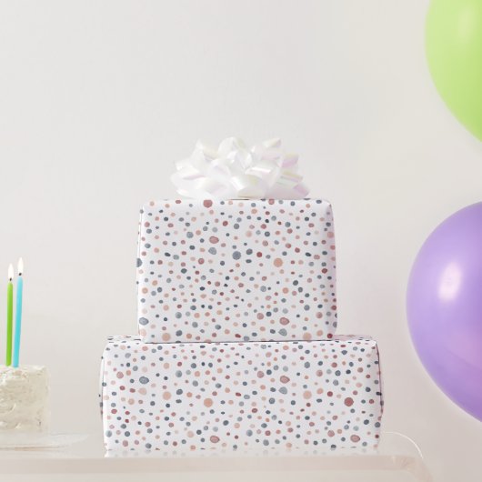 Cadeau Papier d'enveloppement des points d'aquarelle Marc (Cadeaux de fête)