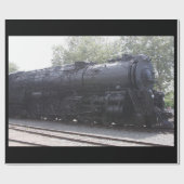 Cadeau Papier d'enveloppement des trains (Plat)