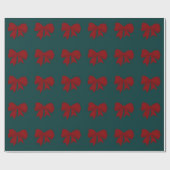 Cadeau Papier d'enveloppement des vaches rouges (Plat)