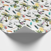 Cadeau Papier d'enveloppement d'été marin (Coin)