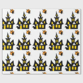 Cadeau Papier d'enveloppement d'Halloween (Plat)