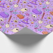 Cadeau Papier d'enveloppement d'Halloween (Coin)