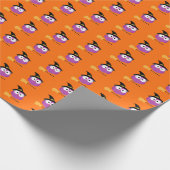 Cadeau Papier d'enveloppement d'Halloween (Coin)