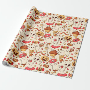 Cadeau Papier d'enveloppement d'Halloween